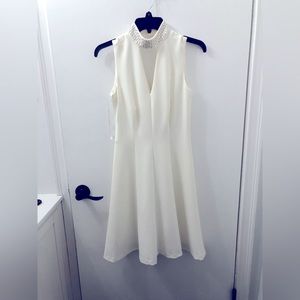 Beautiful white Calvin Klein dress